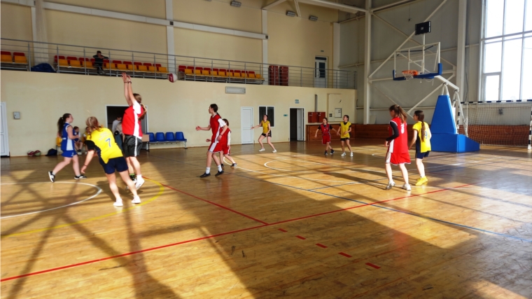 Первенство Мариинско-Посадского муниципального округа по баскетболу среди девочек