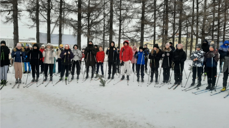 25 января 2023 года, прошли соревнования по лыжным гонкам в Мариинско-Посадском муниципальном округе Чувашской Республике среди школьников