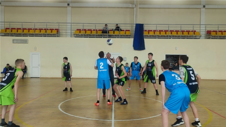 Первенство Мариинско-Посадского муниципального округа по баскетболу среди юношей 2006 г.р. и моложе