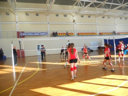 Первенство Мариинско-Посадского района по волейболу среди женщин